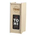 london dry gin wooden gift box