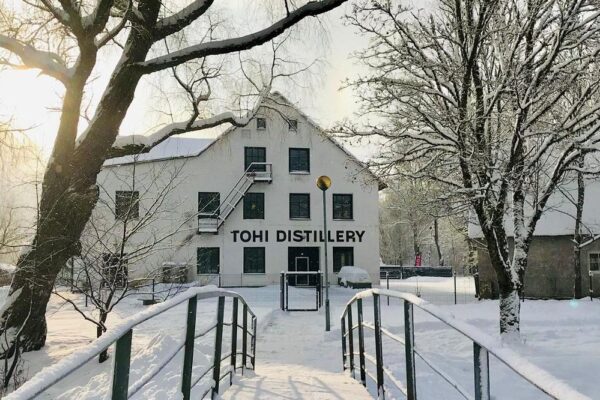Tohi Distillery winter view